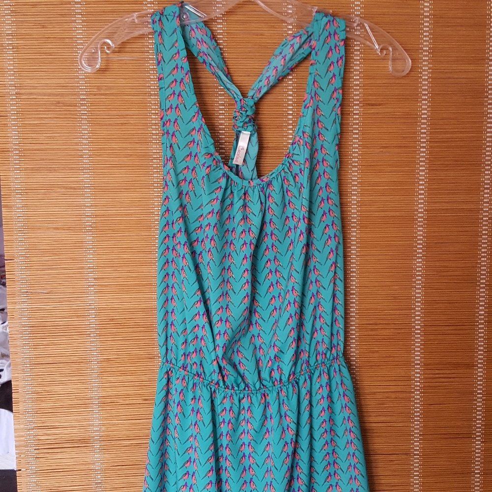 Short silky dress